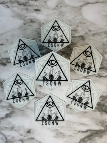 ESCNW Logo Sticker (Glow in the dark)