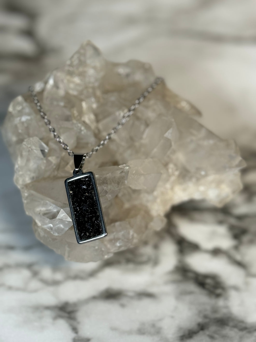 Prosperity Black Tourmaline Necklace